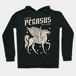 Antique Horse Pegasus Hoodie